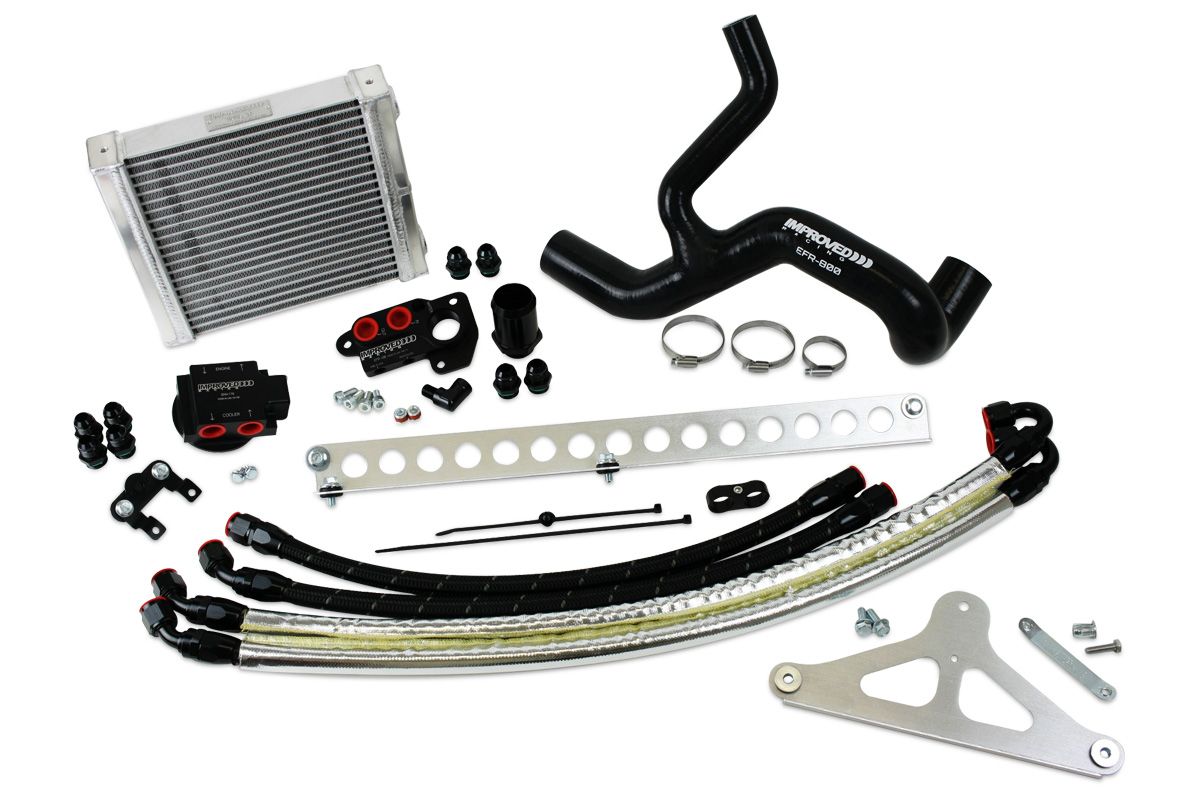 1996-2004 Ford Mustang GT Oil Cooler & Filter Relocation Kit