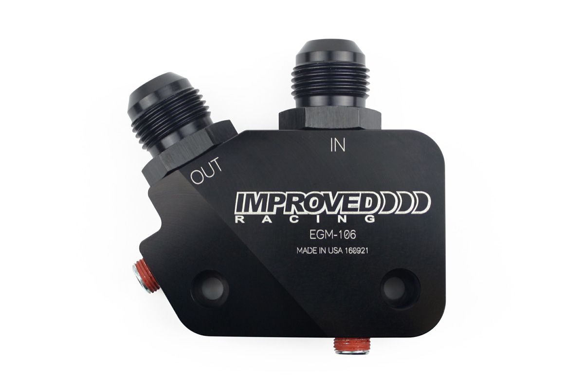Low-Profile Oil Cooler Adapter for LS Engines