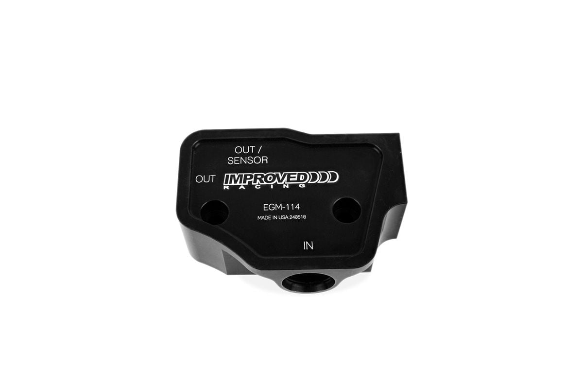 LSX and LS Oil Cooler Adapter with Thermostat, Rear Sump