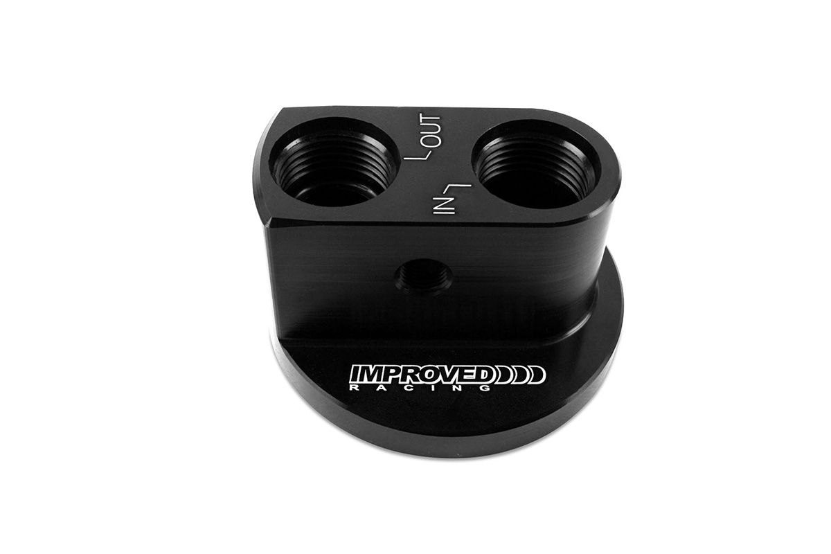 Remote Oil Filter Take-Off Adapter Plate