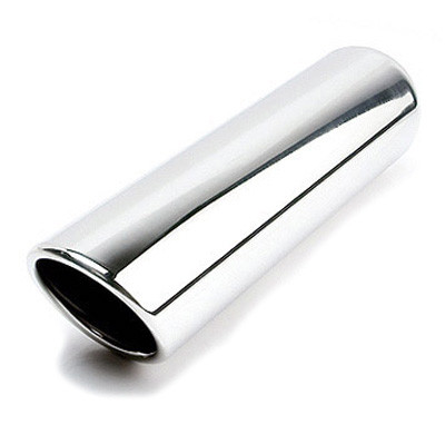 ETC DT-303512RAC Stainless Exhaust Tip Rolled Angle Cut 3" Inlet 3.5" Out 12" L