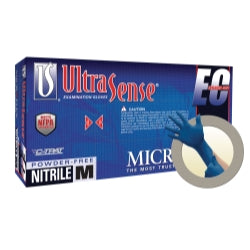 UltraSense EC Extended Cuff Powder-Free Nitrile Gloves - Large MFXUSE880L