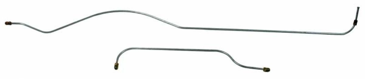 Shafers Classic Reproductions 1951-1952 Chevrolet Passenger car Rear End Housing Brake Line, Stainless Steel HBL007S