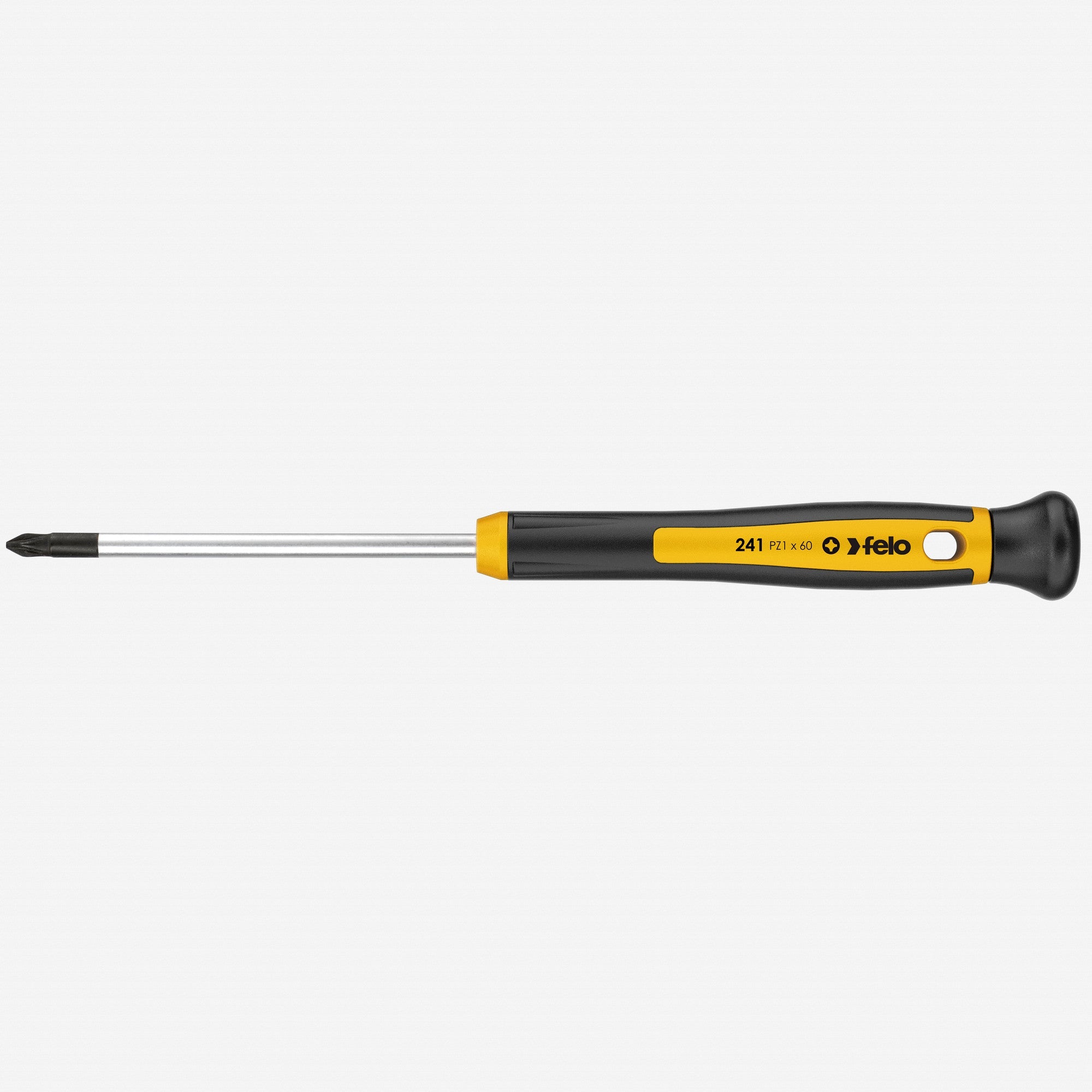 Felo #0 x 60mm Precision Pozidriv Screwdriver
