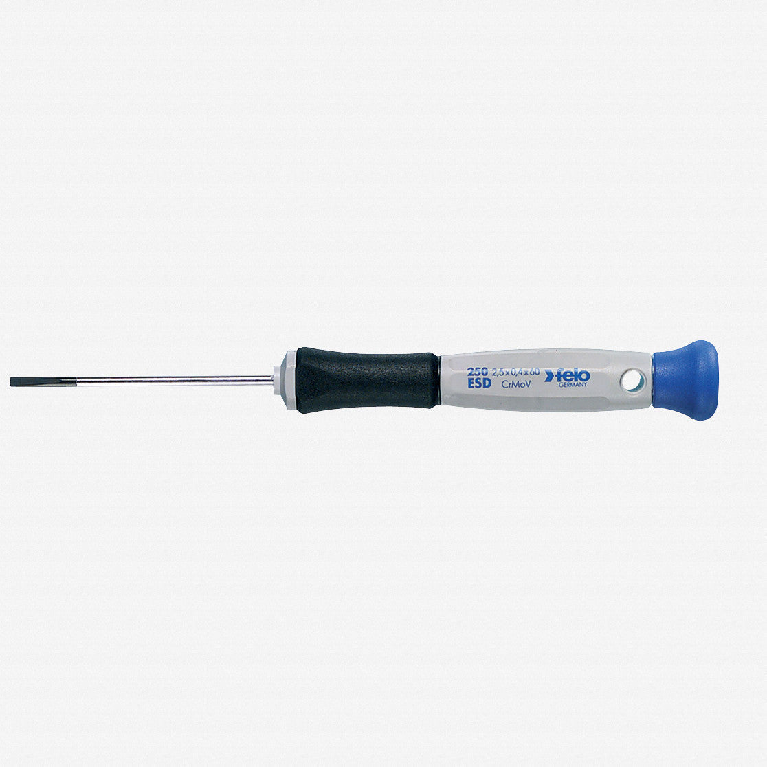 Felo 31806 ESD 1.5 x 60mm Precision Slotted Screwdriver