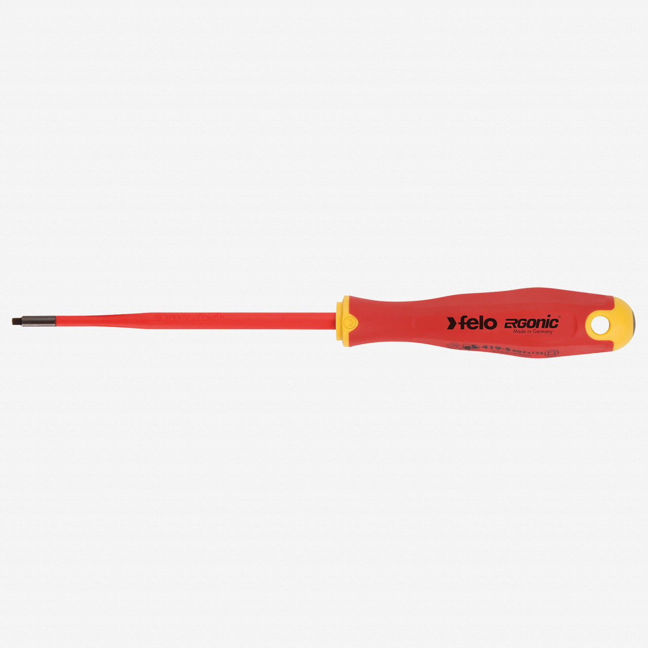 Felo E-slim Insulated #1 x 100mm Square Screwdriver