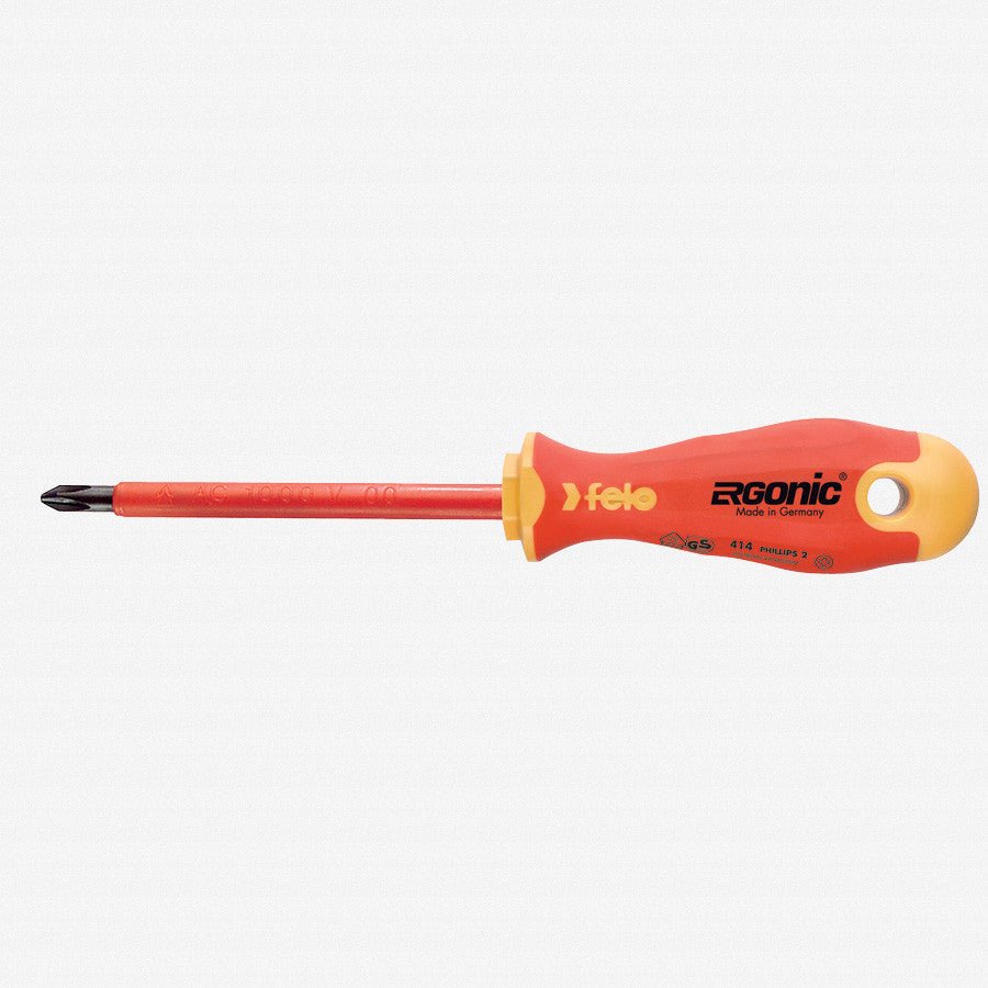 Felo Ergonic Insulated #1 x 80mm Phillips Screwdriver