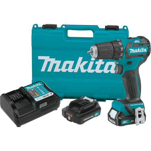 12V max CXT™ Lithium-Ion Brushless Cordless 3/8" Driver-Drill Kit (2.0Ah), FD07R1