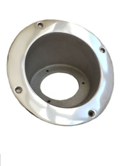 30° Degree Round Fuel Fill Neck Protector / Guard - Housing 6-1/4" O.D.