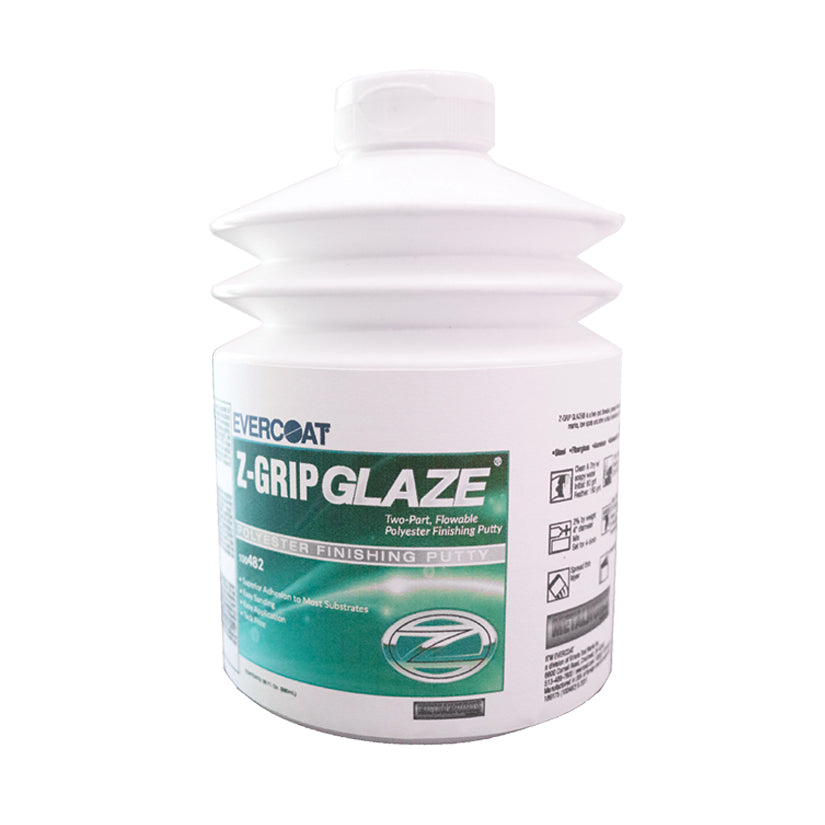 Evercoat Z-Grip Glaze 482 Liquid Putty 30 oz with color-changing technology for body repairs
