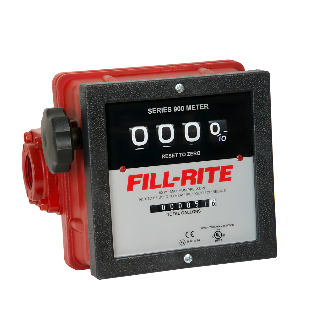 Fill-Rite901CIMP1.54 Wheel Mechanical Flow Meter