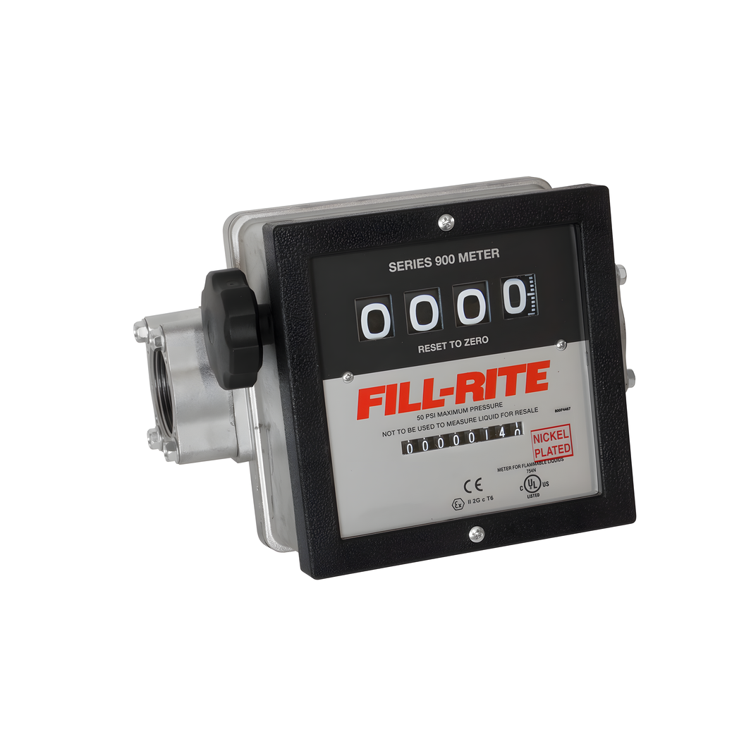 Fill-Rite901CNL1.5X4184-Wheel Mechanical Flow Meter