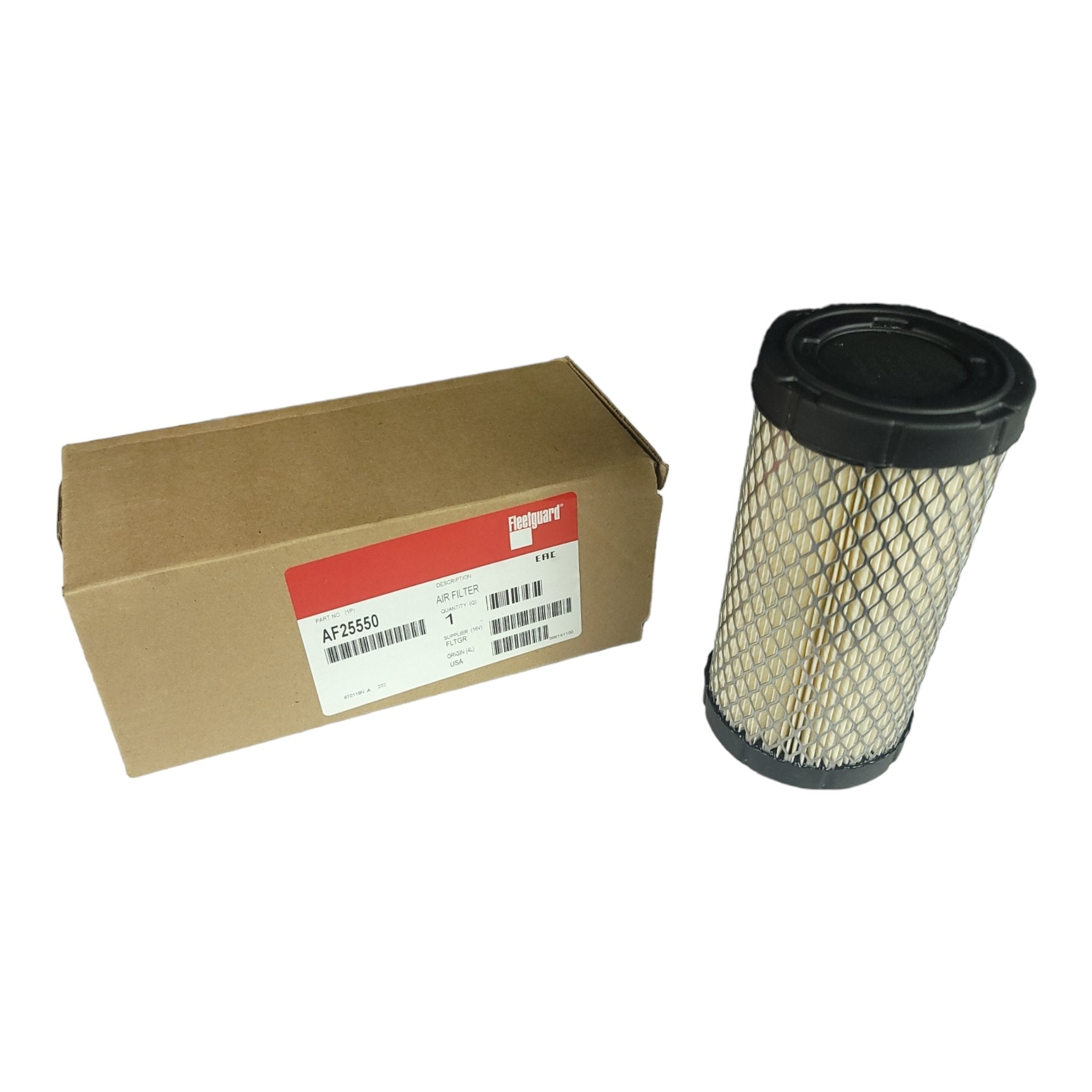 Fleetguard AF25550 Primary Air Filter – Onan Generator Kubota Thermo King Carrier