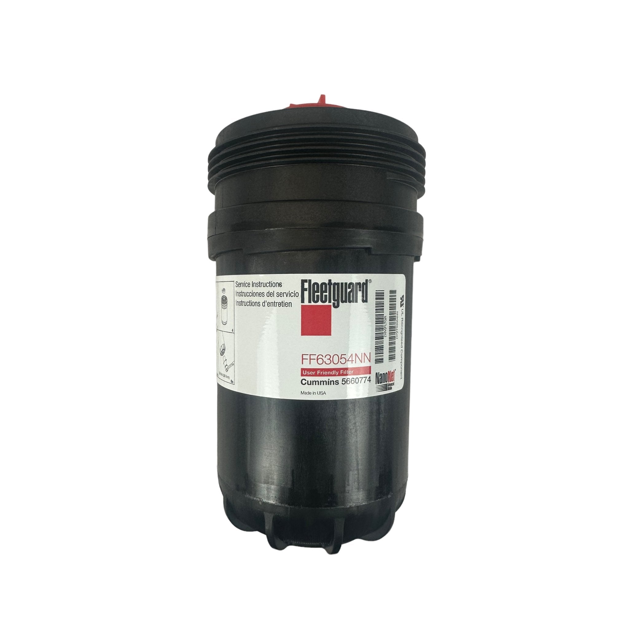 Fleetguard FF63054NN Fuel Filter Replaces Cummins 5660774 And Fleetguard FF63009