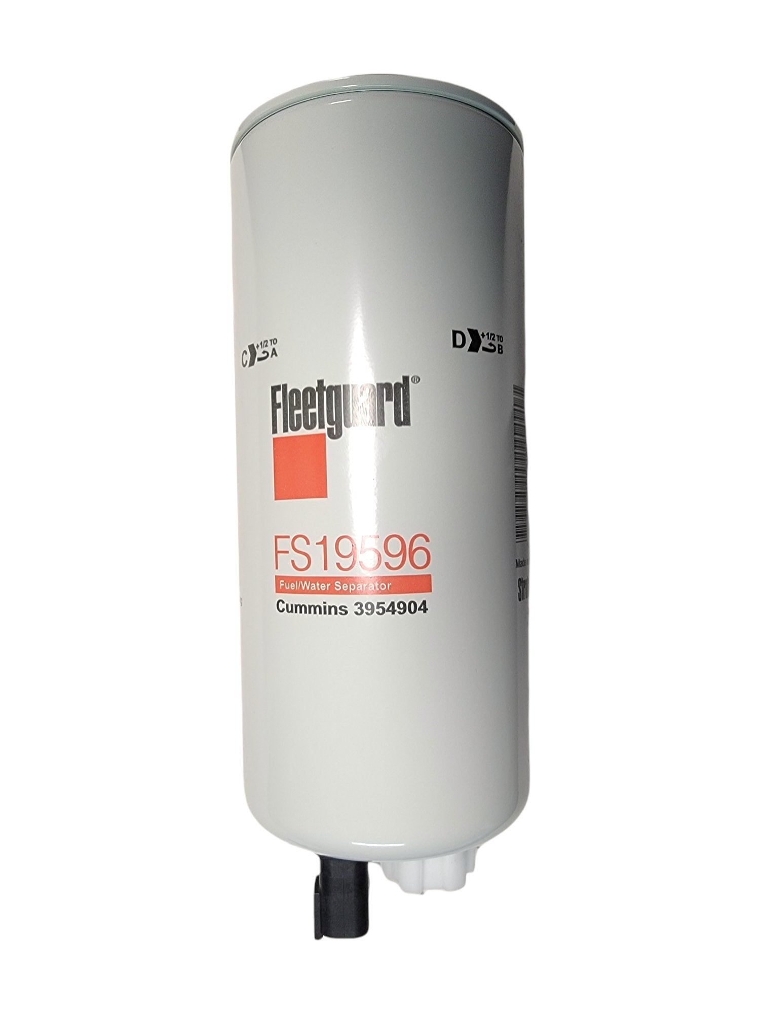 Fleetguard FS19596 Fuel Filter Upgraded Version Of Fleetguard FS1003