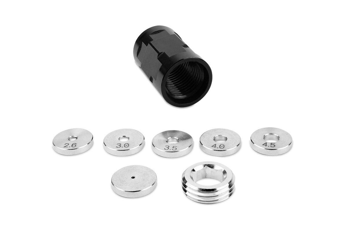 Adjustable PCV & Turbo Oiling Restrictor Valve, -6AN