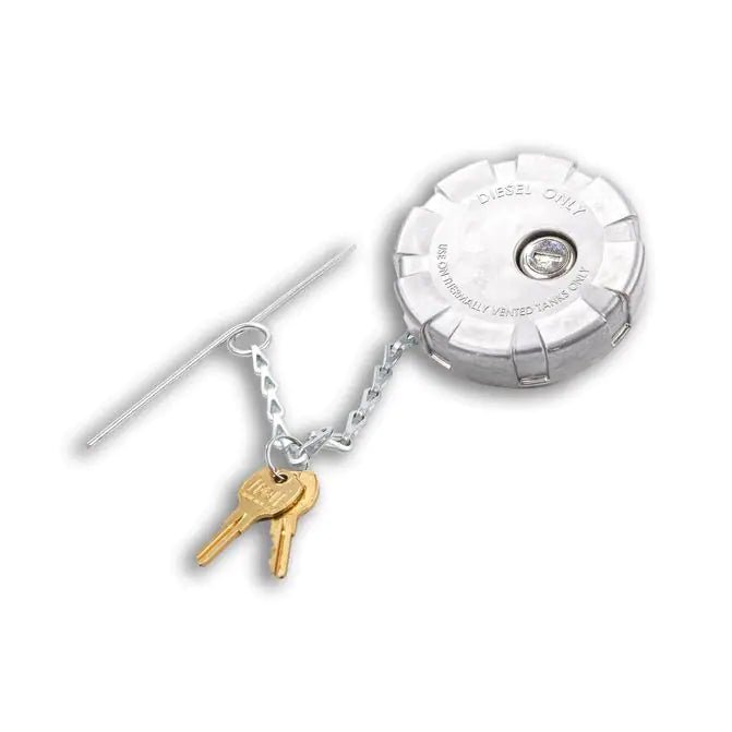 FTA-C-442L Aluminum Locking Fuel Cap 3.375" │ Replaces Kenworth K22-1023