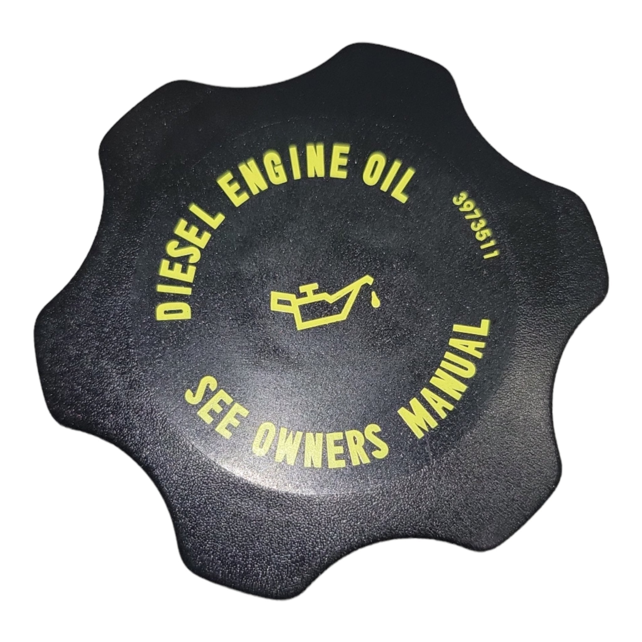 Genuine Cummins 3973511 Engine Oil Filler Cap For Cummins 4B 3.9 and 6B 5.9