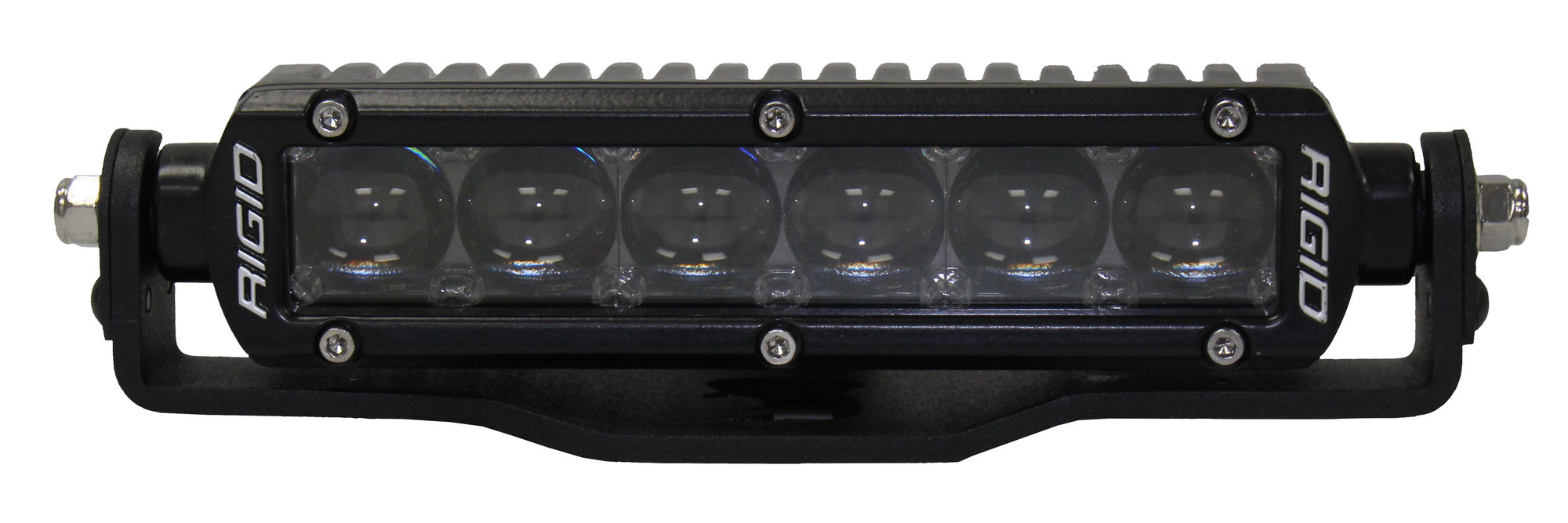 RealTruck Go Rhino 732060T 6" LED Light Bar Hood Mount Bracket for 18-26 Jeep Wrangler JL Unlimited & Gladiator JT