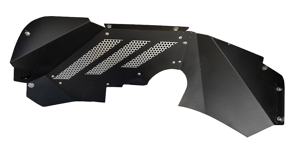RealTruck Go Rhino Wheel Well Inner Fender Liners for 07-18 Jeep Wrangler JK