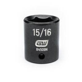 GearWrench 1/2" Drive 6 Point Standard 15/16" Impact Socket - SAE