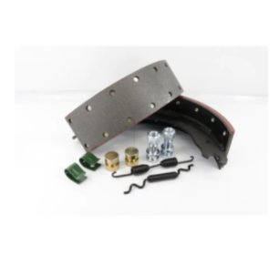 HD Value HDV4702Q23P Front Brake Shoe Kit | 15" x 4" Meritor Q Plus | Premium Lining