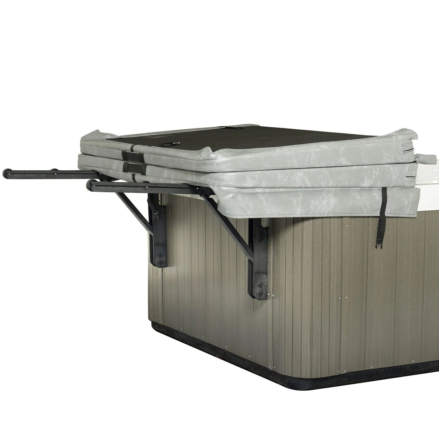 Hi-Roller Spa Cover Sliding Shelf – Rear Mount