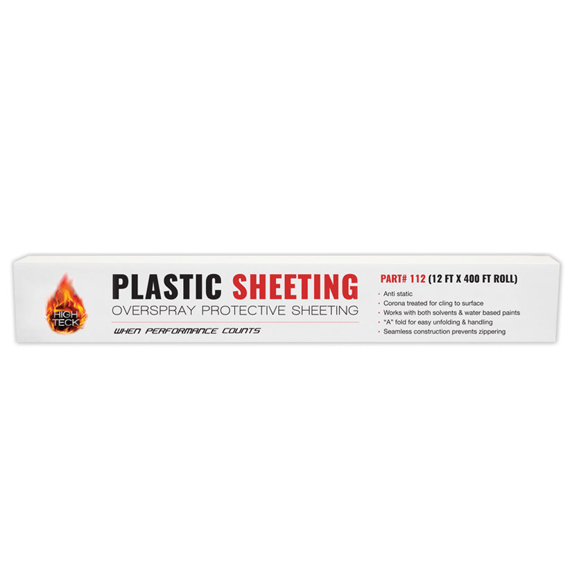 High Teck 12'X400' Plastic Sheeting .315Mil