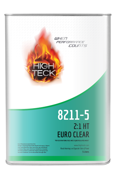 High Teck Euro Clear 8211-5 5L Water White SCAQMD