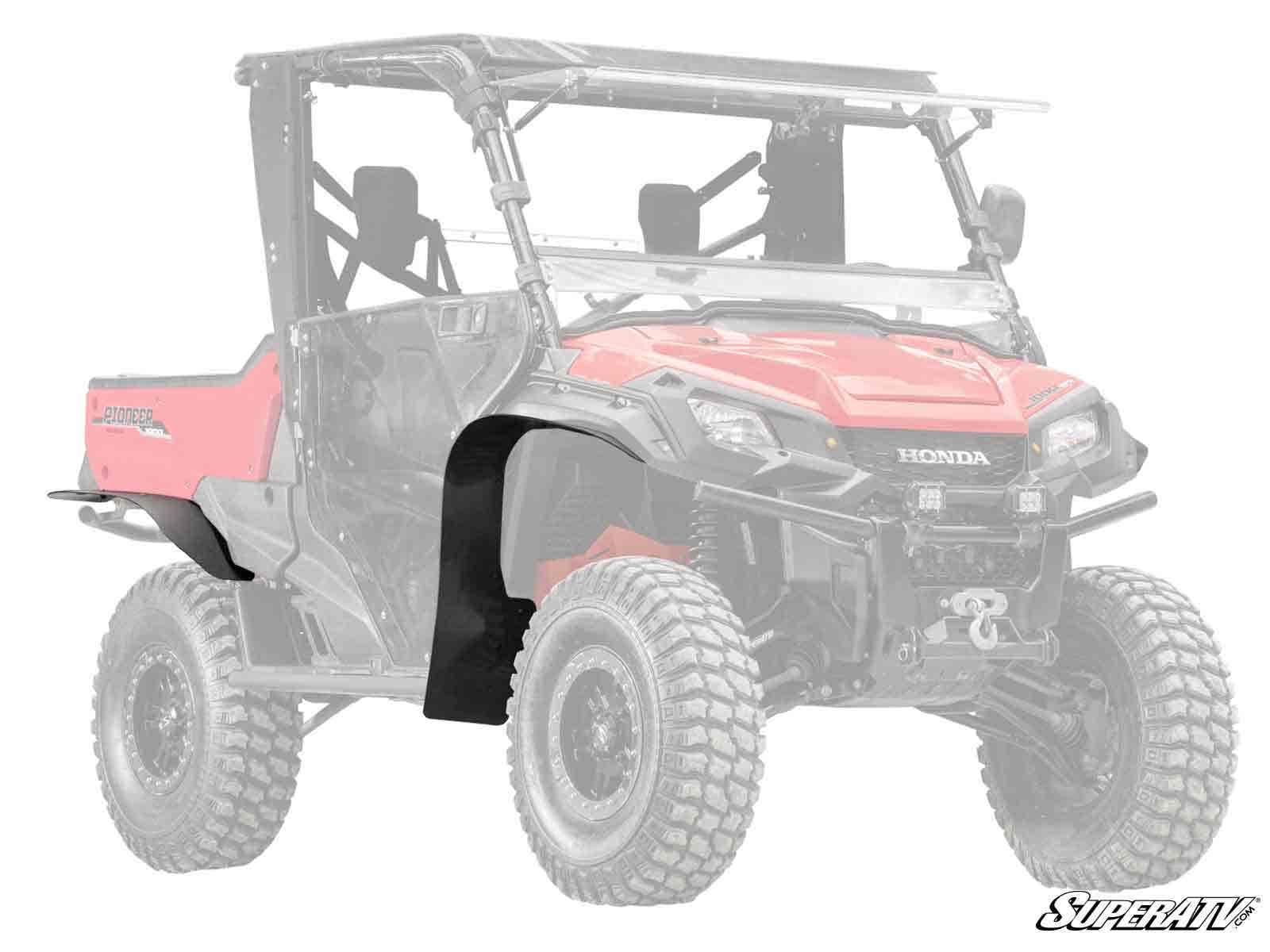 HONDA PIONEER 1000 LOW PROFILE FENDER FLARES