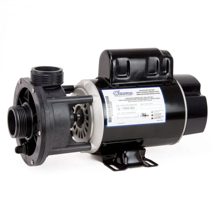 ¾ HP Waterway Center Discharge Spa Pump: 1.5″ in/out 120V