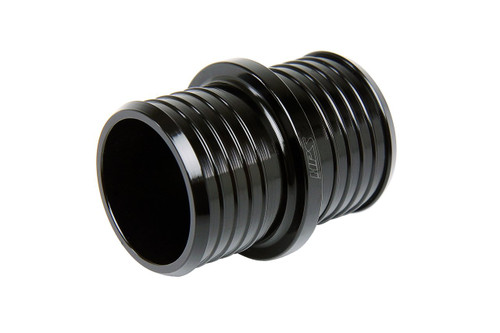 HPS AHU-062-BLK 5/8" Billet 6061 Aluminum Joiner Hose Union Connector Black