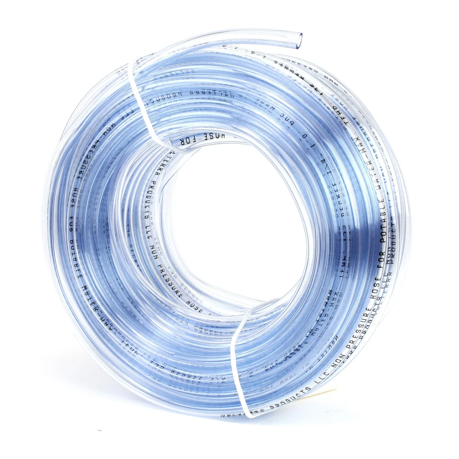 ½”ID x 25′ – Clear PVC Vinyl Tubing