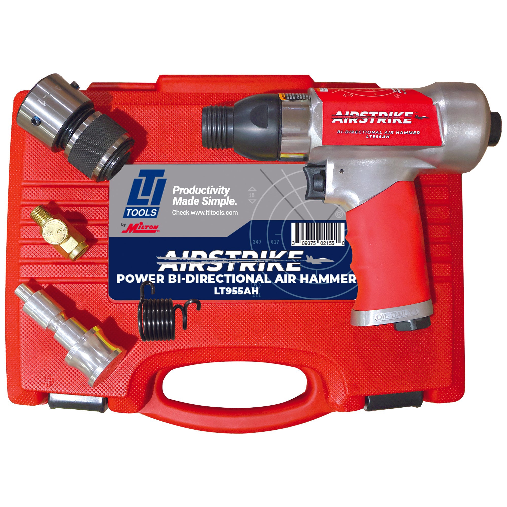 Bi-Directional Air-Hammer / Puller Tool 3000 BPM - LT955AH AirStrike