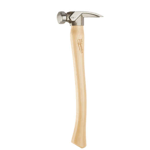 19oz Smooth Face Hickory Handle Framing Hammer