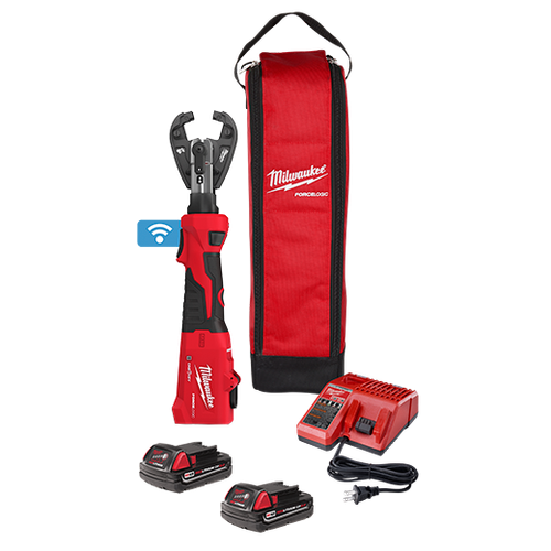 M18" FORCE LOGIC™ 6T Linear Utility Crimper Kit w/ Kearney Jaw