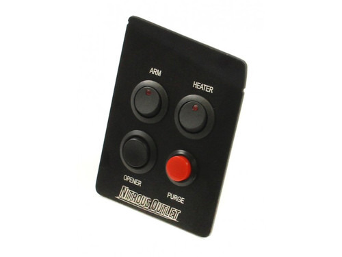 Nitrous Outlet 00-11035 2014-Up Corvette C7 Power Tray Switch Panel 4 Switches