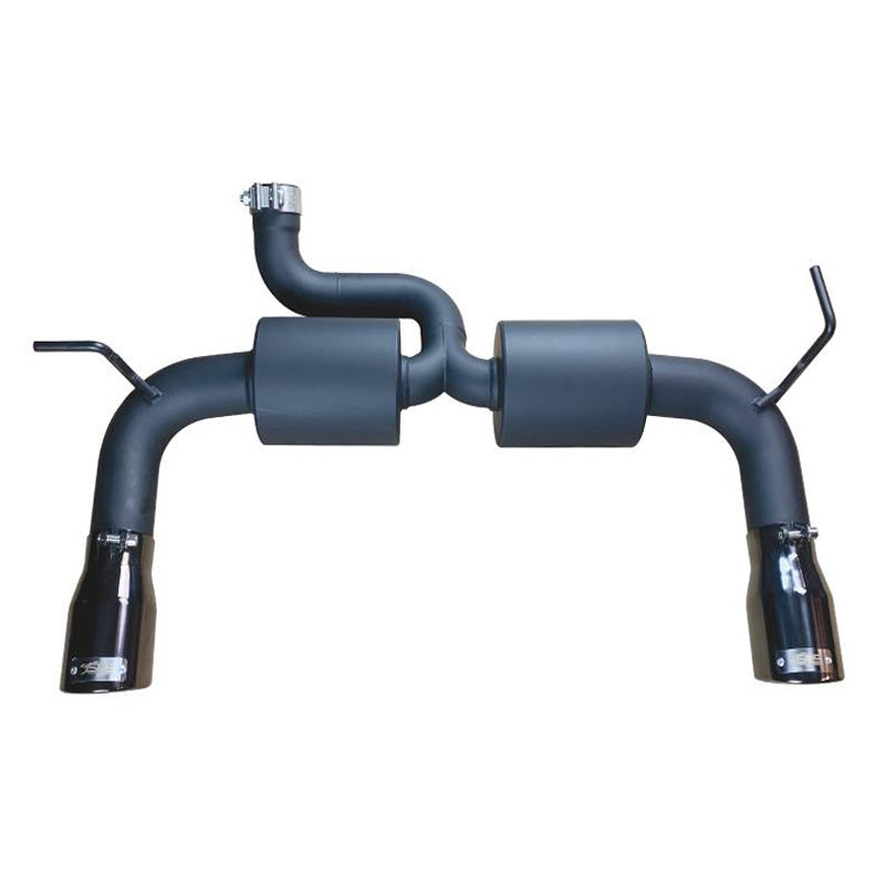 Injen SES5004P Super SES Axle Back Exhaust Systemin Polished Stainless Steel for 07-18 Jeep Wrangler JK