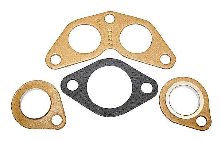 Crown Automotive J0801345 Exhaust Manifold Gasket Set for 52-71 Willys M38-A1 and Jeep CJwith 4 Cylinder F-Head Engine