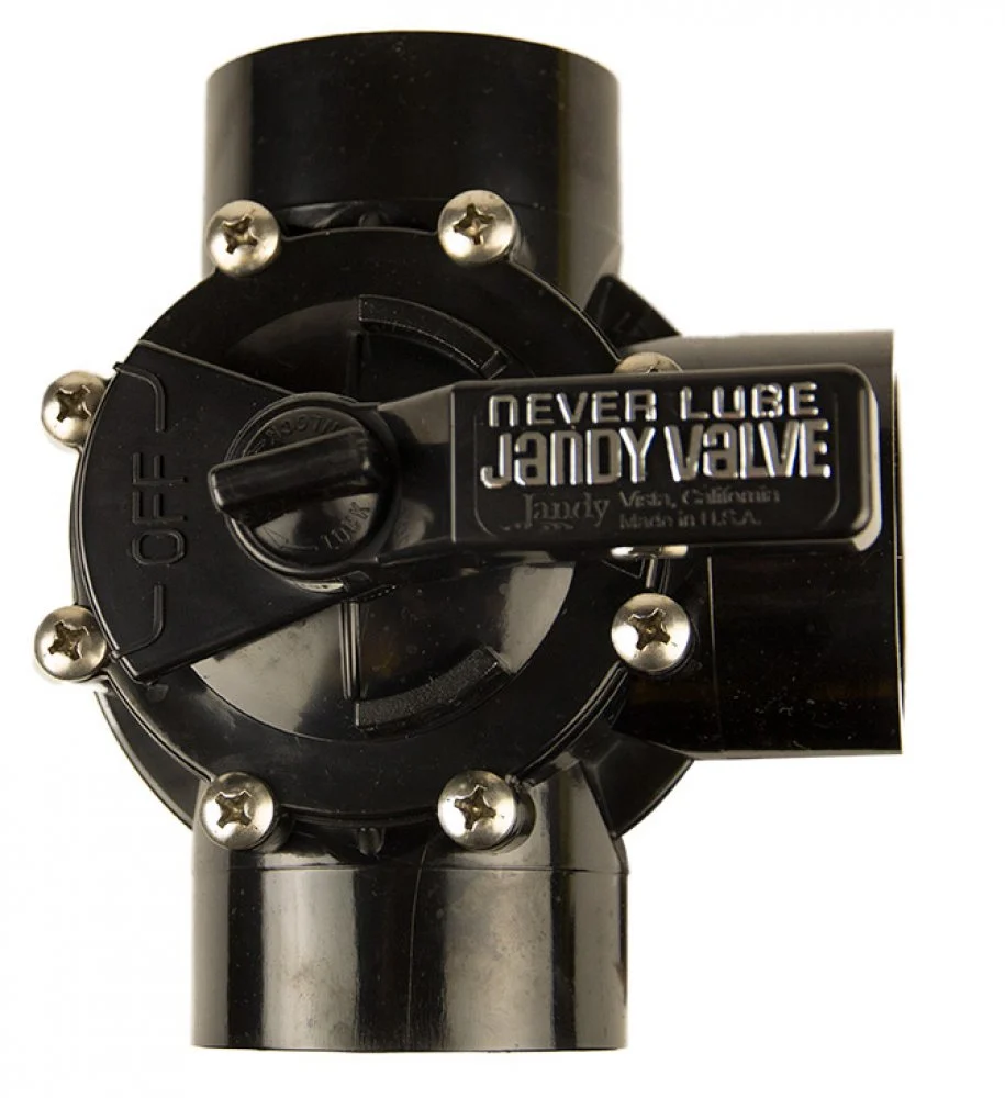 JANDY 2″-2 1/2″ NEVERLUBE POSITIVE SEAL 3-PORT DIVERTER VALVE