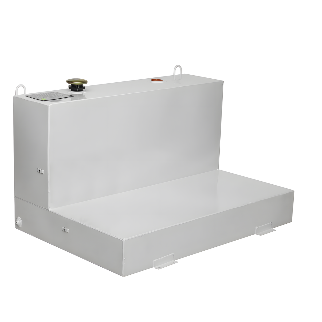 JOBOX48700088 Gallon Low-Profile L-Shaped Steel Liquid Transfer Tank