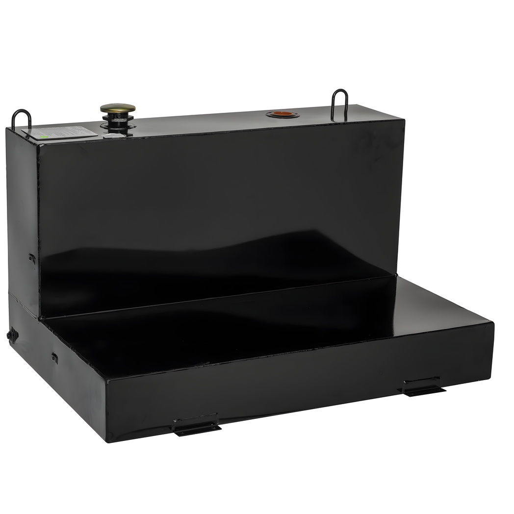 JOBOX48800276 Gallon Low-Profile L-Shaped Steel Liquid Transfer Tank