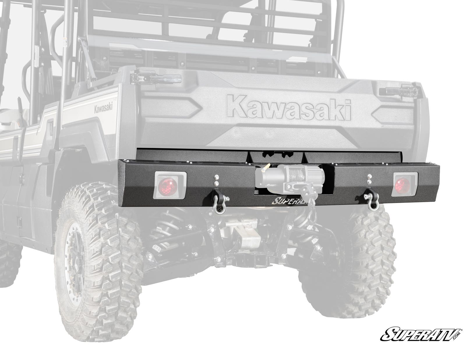 KAWASAKI MULE PRO WINCH READY REAR BUMPER
