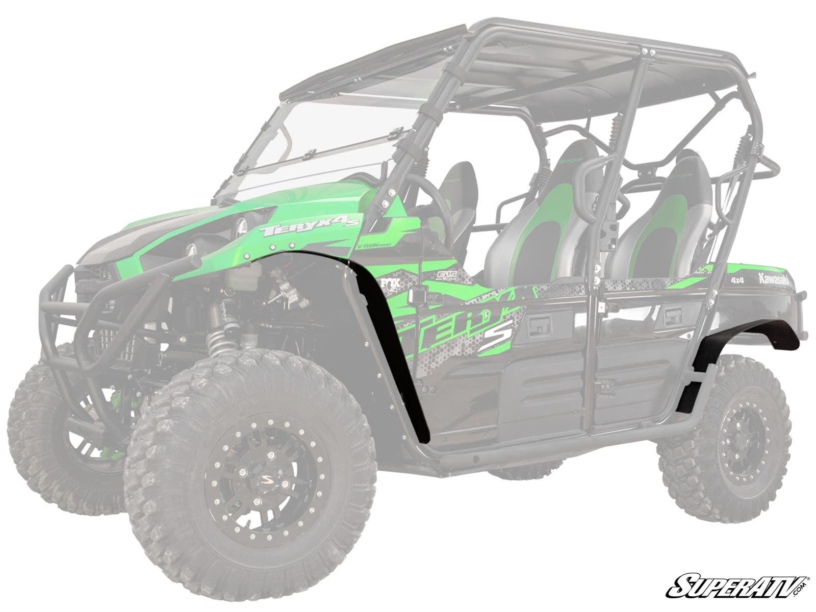 KAWASAKI TERYX 4 S LOW PROFILE FENDER FLARES