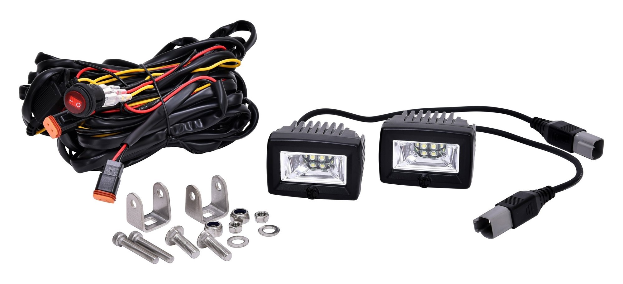 KC HiLiTES 328 2" C-Series C2 LED Area Flood Light System