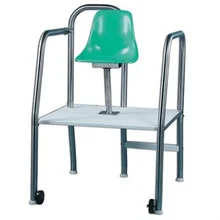 KDI Paragon Lookout Lifeguard Platform,2 Step Model with Wheels – 20360