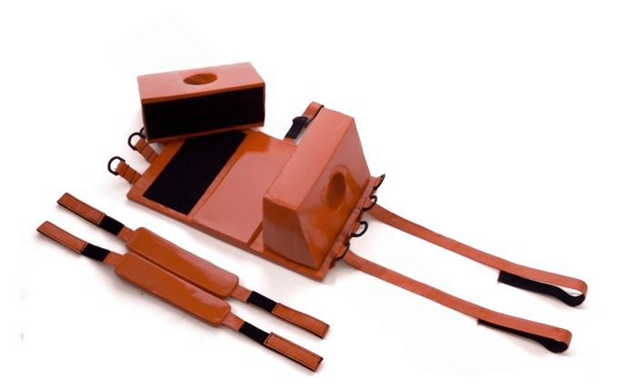 KEMP 10-001-RED Head Immobilizer Set for Spineboards Red