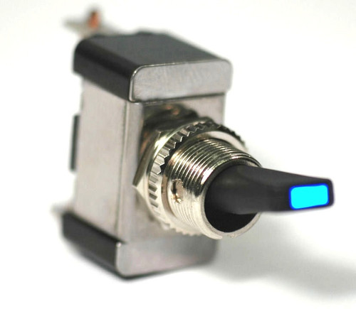 K4 Switches 11109 Off-on Blue Tip LED Switch