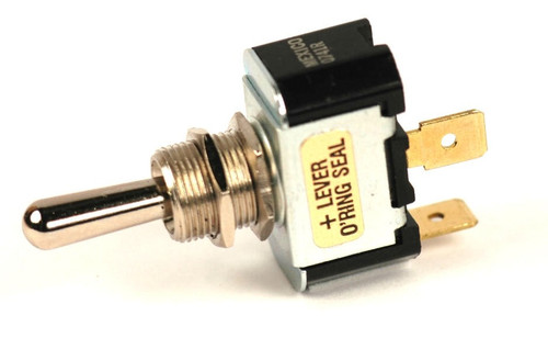 K4 Switches 12104 (On)-Off-(On) Momentary Single Pole Metal Lever Switch