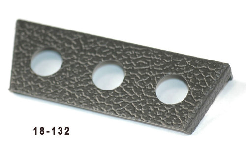 K4 Switches 18132 Steel Round Switch Panel - Three Holes